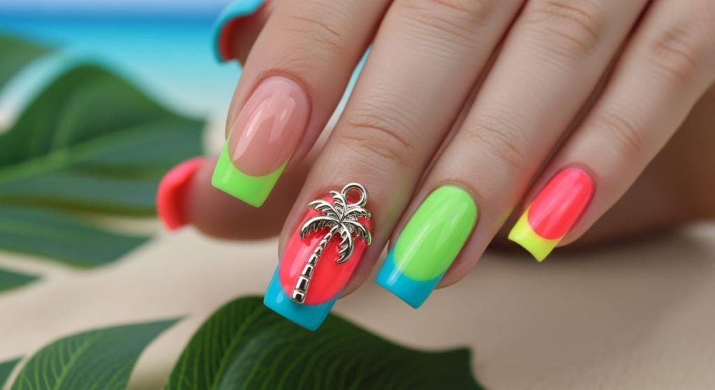 7 Short Acrylic Nails Ideas With Adorable Charms